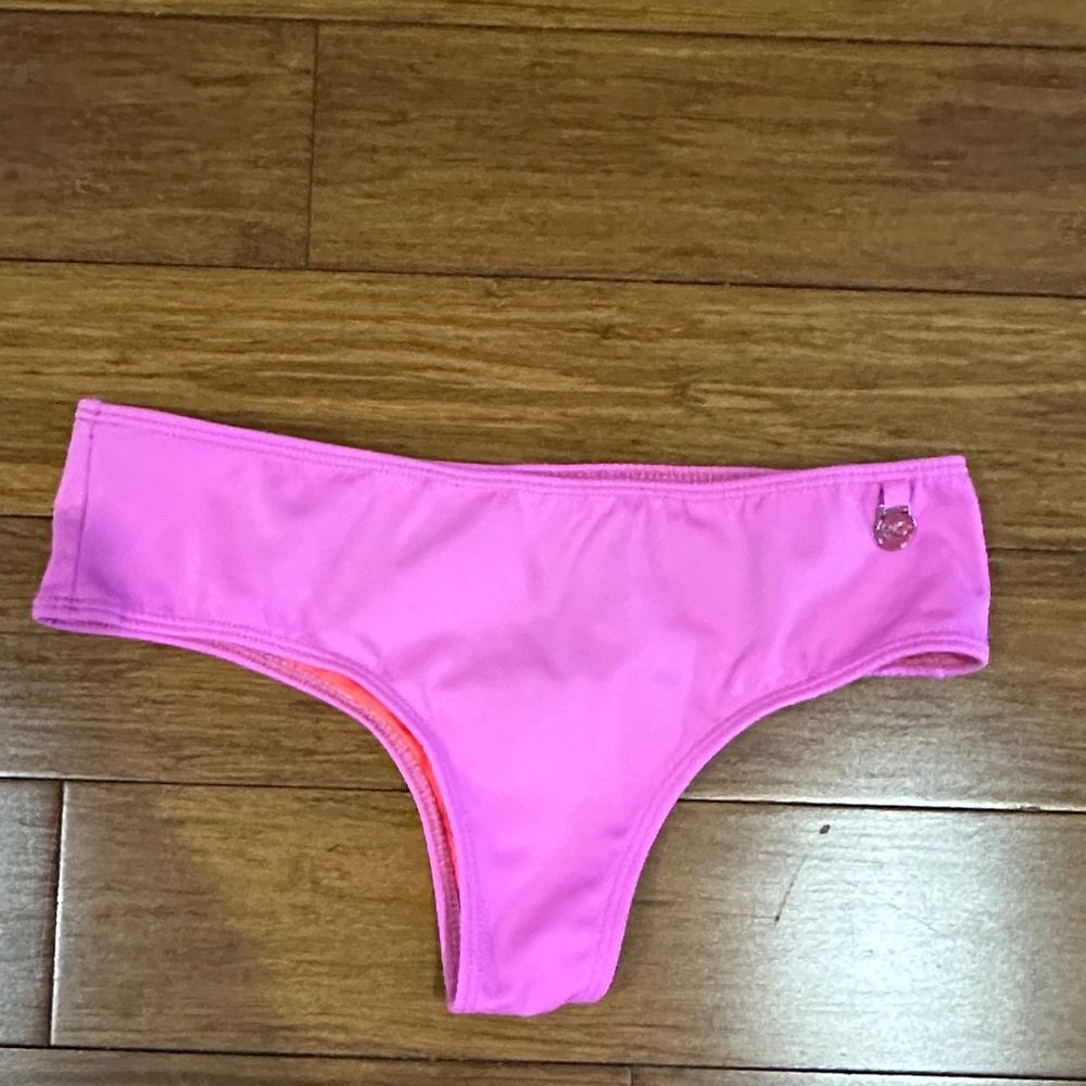 Guadalupe Cid Pink Swim thong Bottom Medium